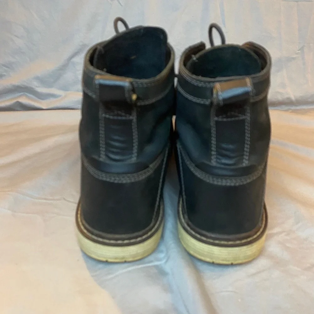 KEEN Utility Men Black Leather Lace Up Work Boots Size 13 EE EH ASTM F2892 18EH‎